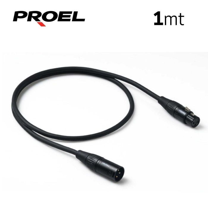 Cavo XLR/XLR 1 mt Proel CHL250LU1 Challenge connettore Proel main product photo