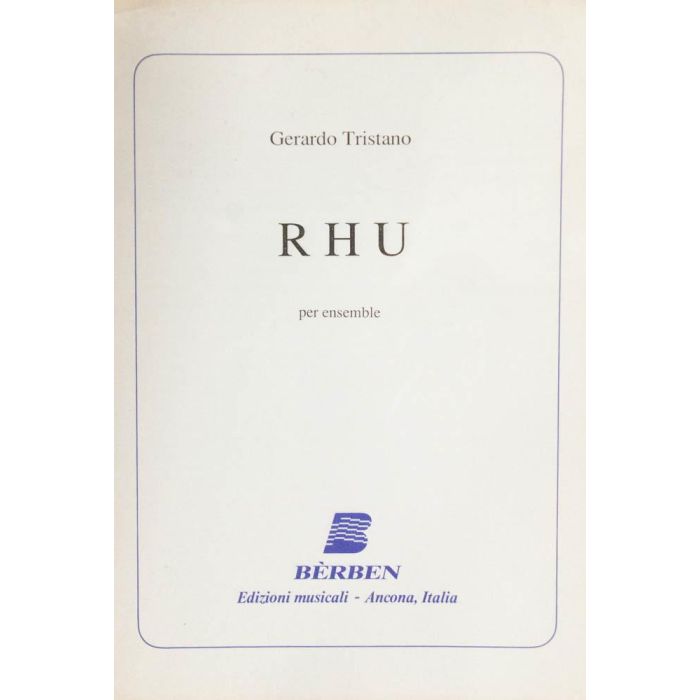 Tristano Rhu per Ensemble Bandistico main product photo