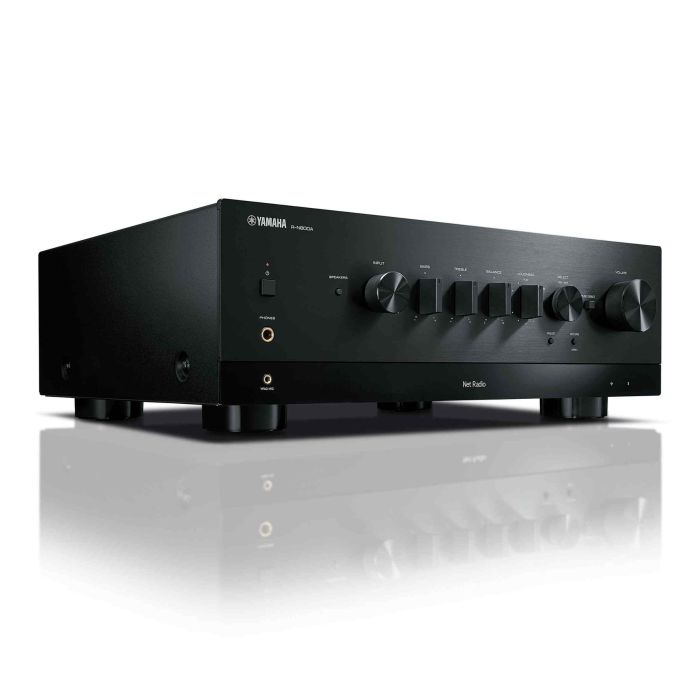 Yamaha R-N800A black main product photo