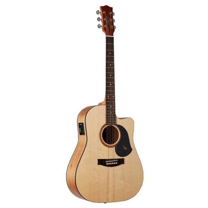 Chitarra Acustica Elettrificata Maton SRS60C natural con custodia main product photo
