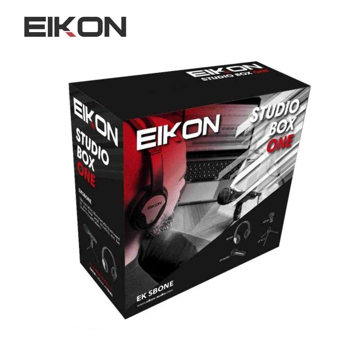 BUNDLE Eikon STUDIO BOX ONE microfono USB+cuffia main product photo