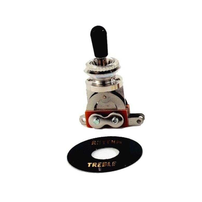Toggle switch per chitarra elettrica 3 posizioni Soundsation SW-20B black main product photo