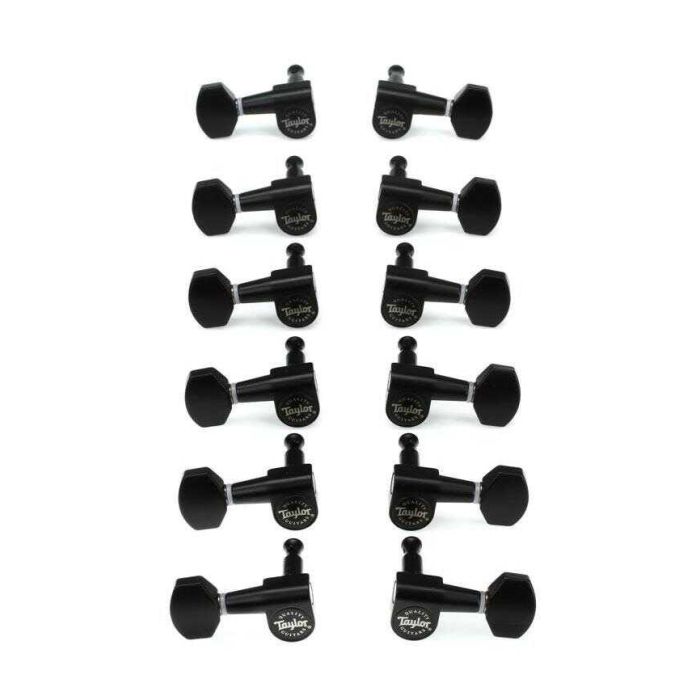 Meccaniche chitarra acustica 12 corde Taylor 181-12SB satin black main product photo