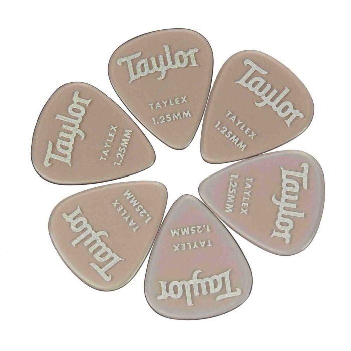 Blister plettri Taylor 1.25mm 6pz smoke grey main product photo