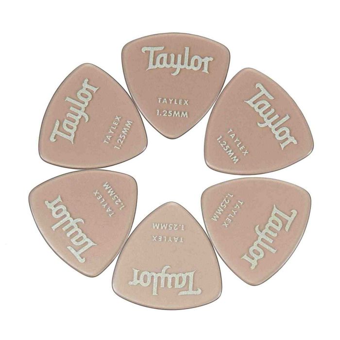 Blister plettri Taylor 1.25mm 6pz smoke grey main product photo