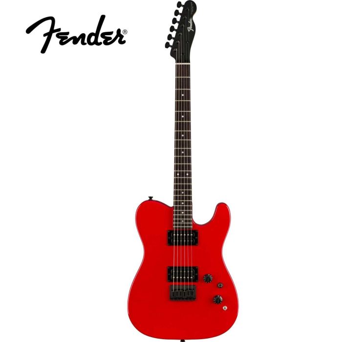 Chitarra elettrica Fender Boxer Telecaster Torino Red con borsa main product photo