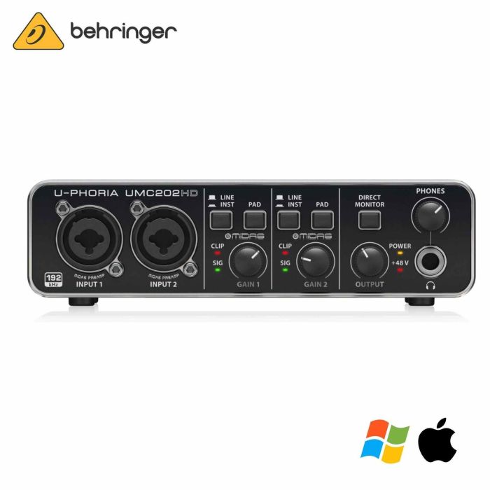 BehringerU-Phoria UMC202HD main product photo