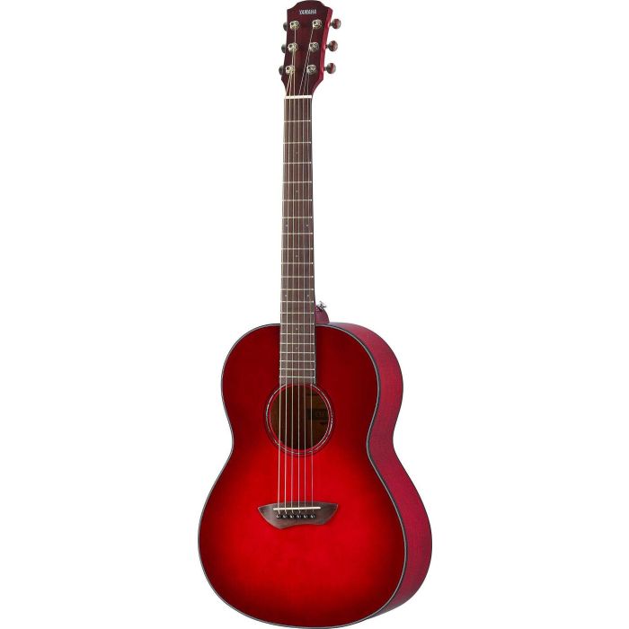 Chitarra Acustica Elettrificata Yamaha CSF1M Mini CRIMSN RED BURST con borsa main product photo