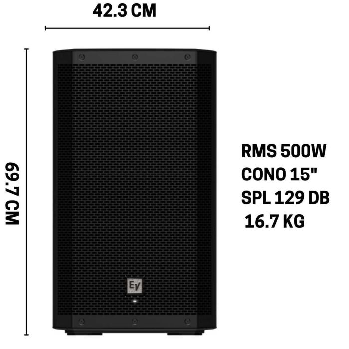 EV ZLX-15P-G2 1000w 12" main product photo