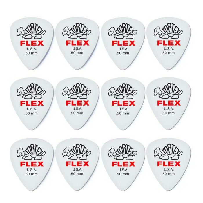 Dunlop 428P50 Tortex flex standard .5mm 12pz main product photo