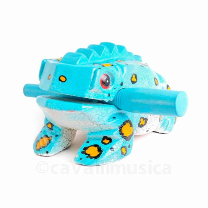 Tone Block AfroTon rana 14cm blu main product photo