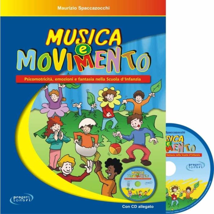 M.Spaccazocchi Musica e Movimento con Cd main product photo