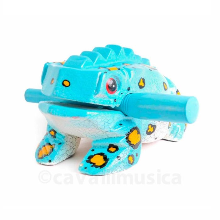 Tone Block AfroTon rana 8cm blu main product photo