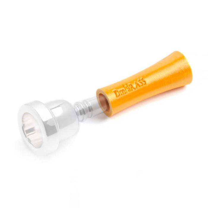 DM Brass DM-MT3Y Allenatore Bocchino Trombone Yellow main product photo