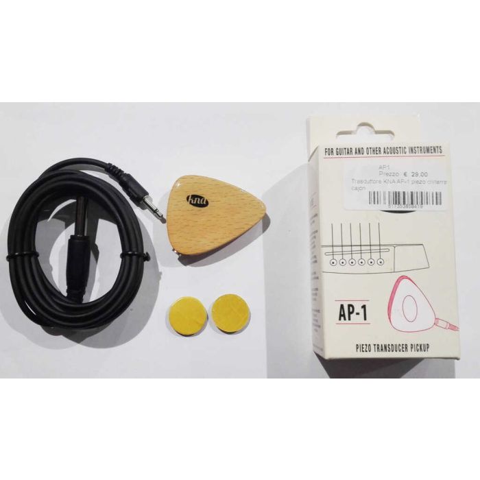 Pickup trasduttore a contatto KNA AP-1 per chitarra e cajon main product photo