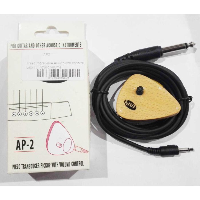 Pickup trasduttore a contatto KNA AP-2 con controllo volume main product photo