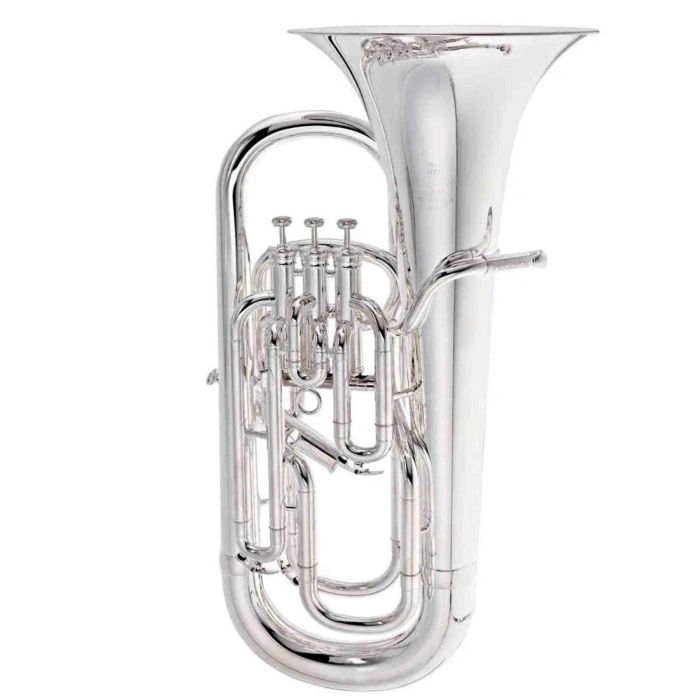 Eufonio Besson BE165-2-0 4 pistoni argentato con custodia main product photo