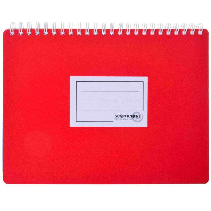 Libretto banda Scomegna 15 buste 21,5x16cm rosso 206gr main product photo