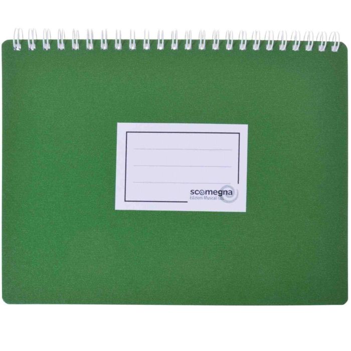 Libretto banda Scomegna 15 buste 21,5x16cm verde 206gr main product photo
