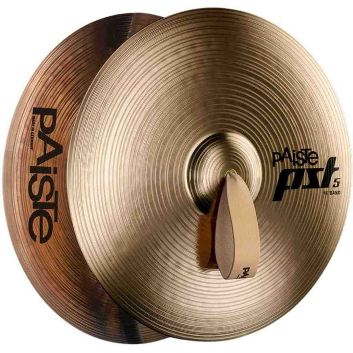 Paiste 16" PST5 Marching Band Coppia Piatti con manali main product photo