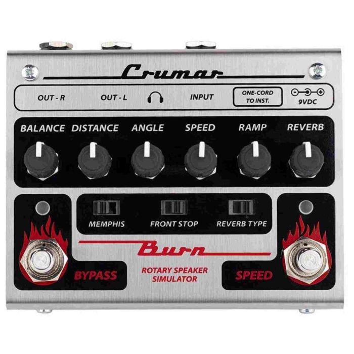 Crumar Burn Pedale effetto Leslie con riverbero main product photo
