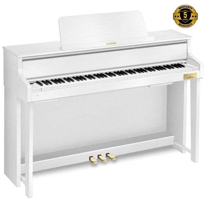 Casio GP-310 Grand Hybrid bianco opaco main product photo