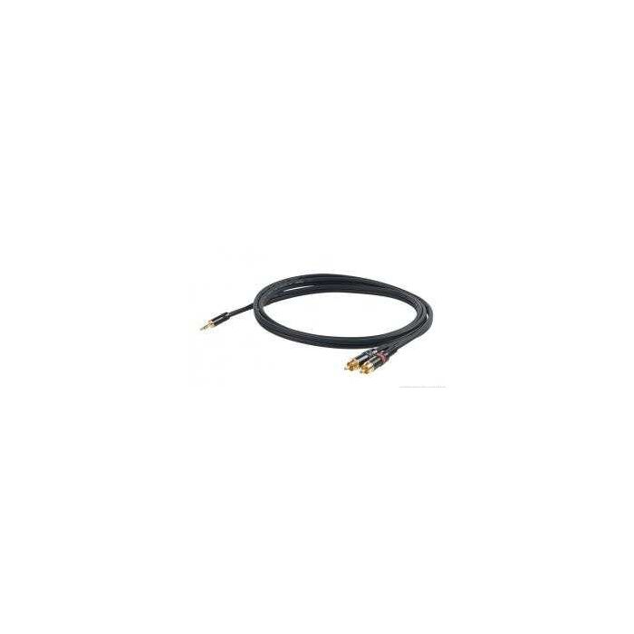 Cavo mini jack stereo/2 rca 1,5 mt Proel main product photo