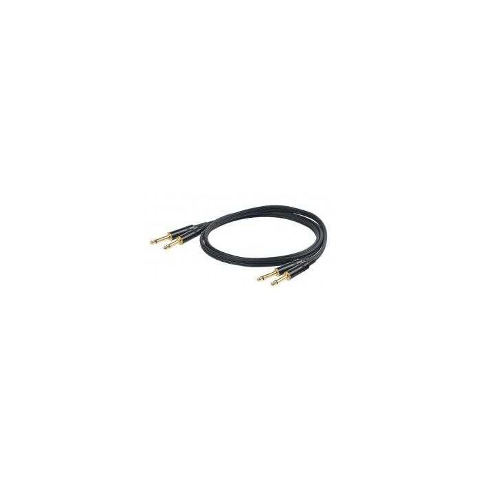 Cavo 2 jack mono/2 jack mono 3 mt Proel serie Challange connettori Proel main product photo
