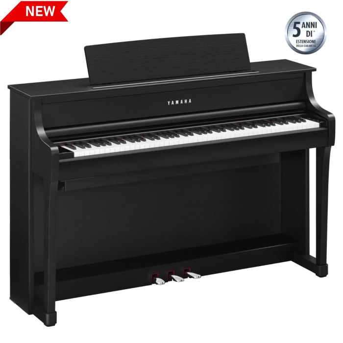 Yamaha CLP875-B con mobile nero opaco AG main product photo