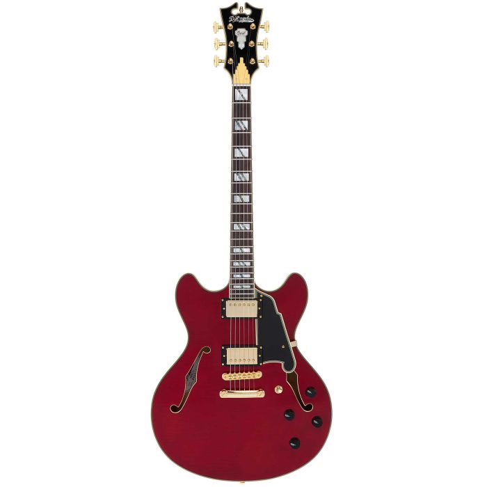 D'Angelico Excel DC trans cherry main product photo