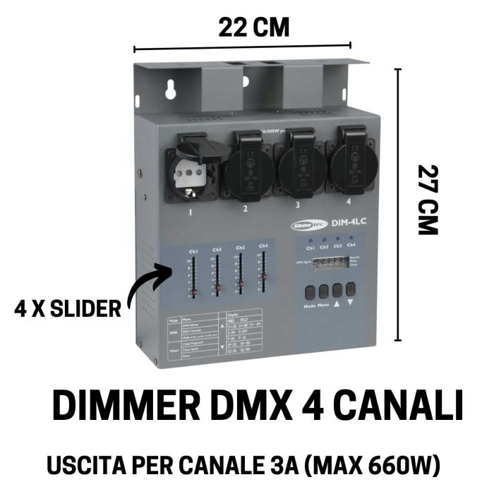 Showtec DIM-4LC main product photo
