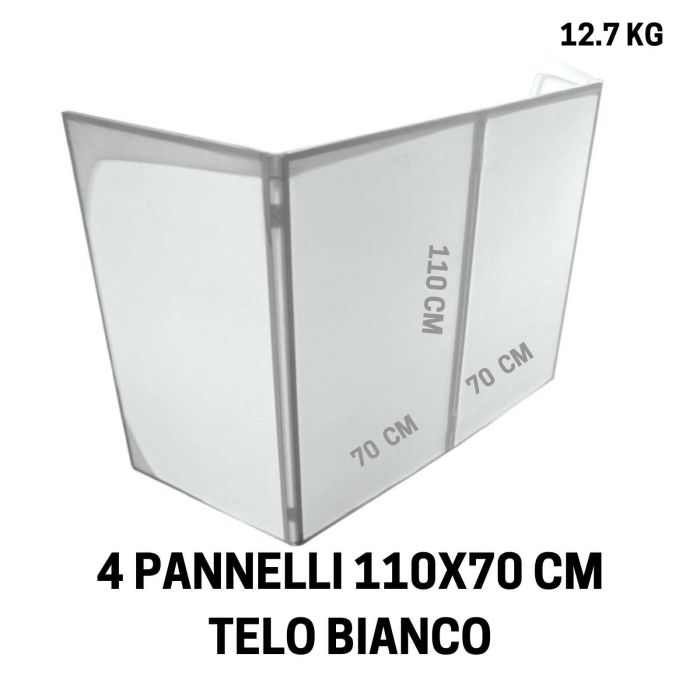 Sogetronic DJ PANEL 140 lycra white main product photo