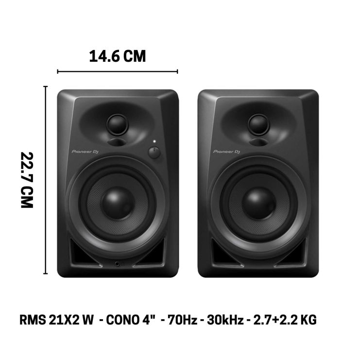 Pioneer DJ DM-40D main product photo