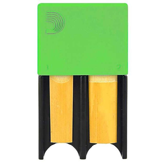 DAddario Woodwinds Reed Guard small green main product photo