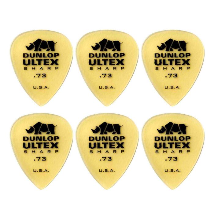 Dunlop 433P.73 Ultex Sharp .73mm 6 pack main product photo