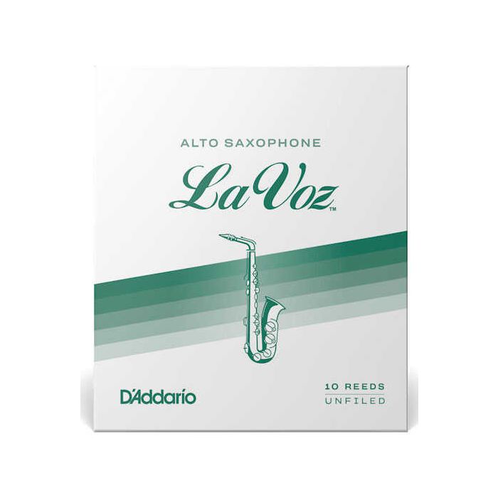 Ance Sax Alto Medium Hard La Voz By D'Addario 10pz RJC10MH main product photo