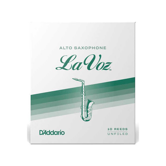 Ance Sax Alto Medium Soft La Voz By D'Addario 10pz RJC10MS main product photo