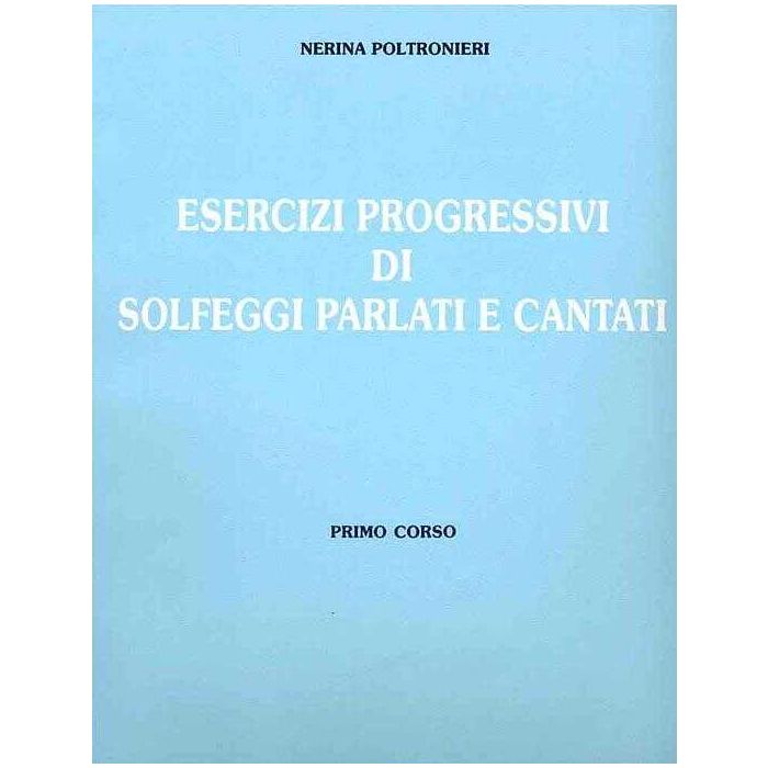 Poltronieri Esercizi progressivi solfeggi 2 main product photo