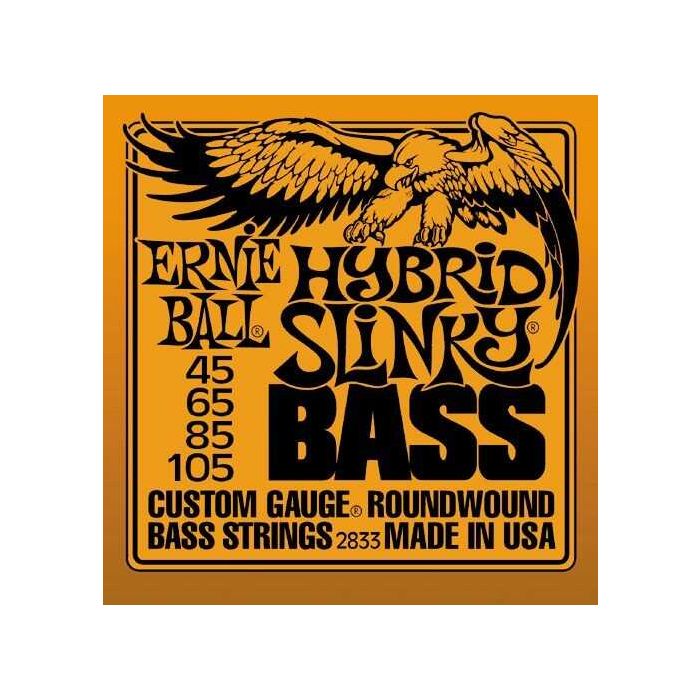 Ernie Ball 2833 Hibrid Slinky basso 045-105E main product photo