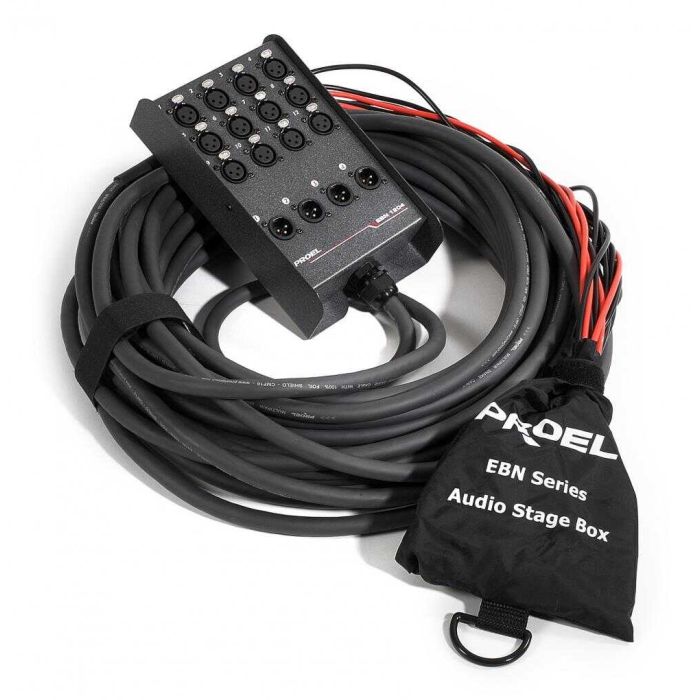 Stagebox EBN1204 Proel 12 in 4 out lunghezza cavo 25mt main product photo