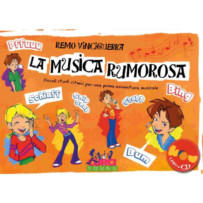 R.Vinciguerra La Musica Rumorosa con cd main product photo