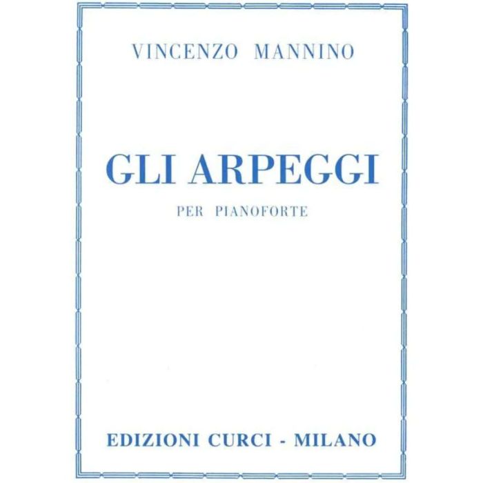 V.Mannino Gli Arpeggi per Pianoforte main product photo