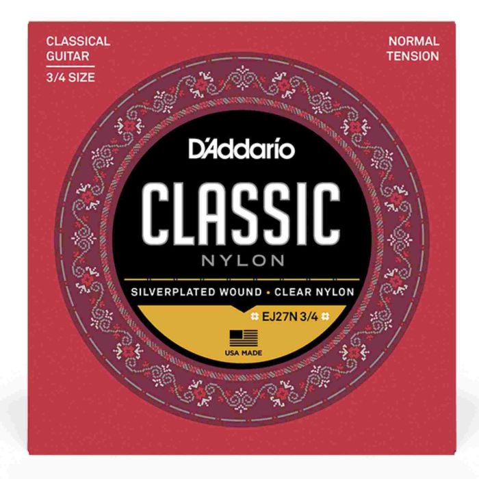 Corde Classica 3/4 D'addario EJ27N silver normal 29-44 main product photo