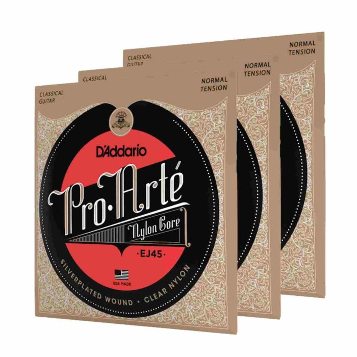 Corde Classica D`Addario EJ45 Pro Artè 28-43 normal 3 pezzi main product photo