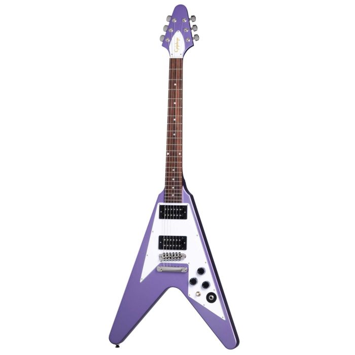 Epiphone Kirk Hammet 1979 Flying V purple main product photo