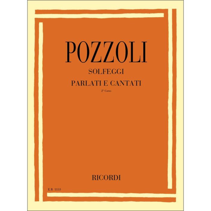 Pozzoli Solfeggi Parlati e Cantati 2 main product photo