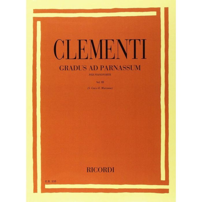 Clementi Gradus ad Parnassum 3 main product photo