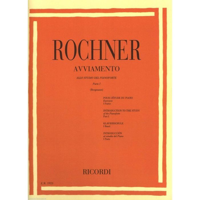 Rochner Avviamento allo Studio del Piano 1 main product photo