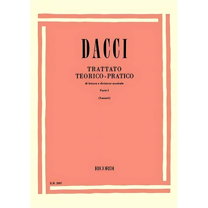 Dacci Trattato teorico-pratico vol.1 main product photo
