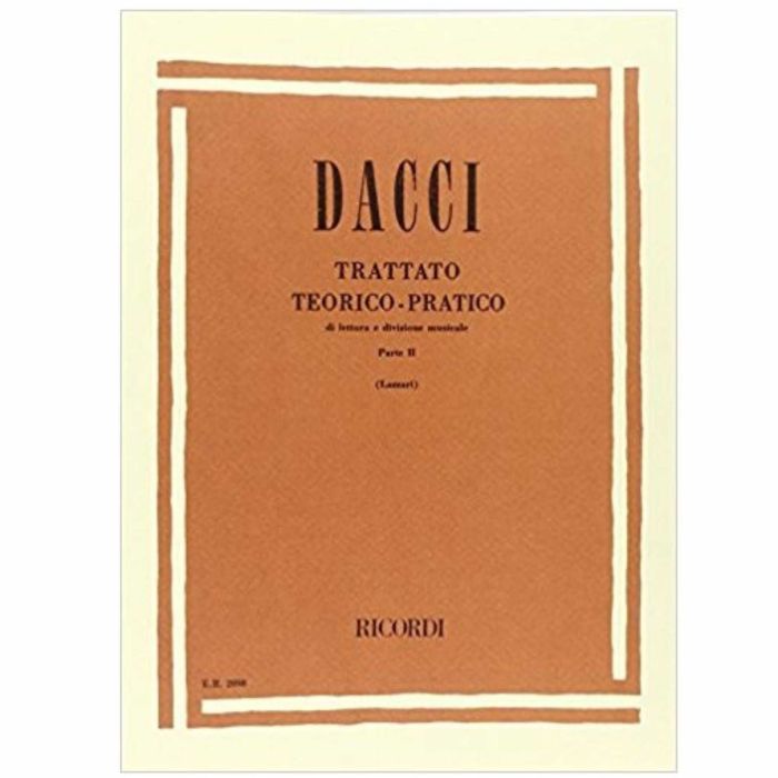 Dacci Trattato teorico-pratico vol.2 main product photo